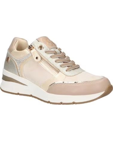 SNEAKERS DONNA XTI 144223 CON ZIP LATERALE IN BEIGE