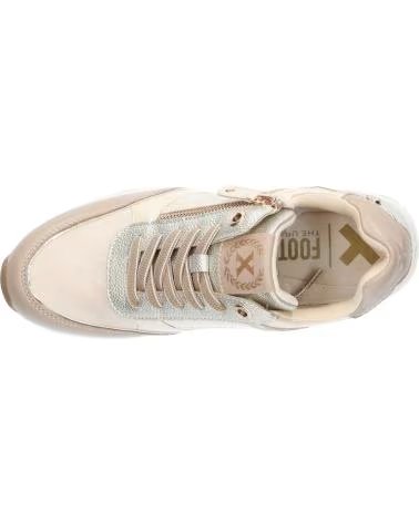 SNEAKERS DONNA XTI 144223 CON ZIP LATERALE IN BEIGE
