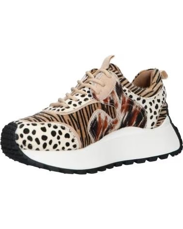Startseite-EXE-FREIZEITSCHUHE DAMEN EXE 2293-52RG50 LEOPARD BEIGE SCHWARZ-LEOPARD-BEIGE-BLACK