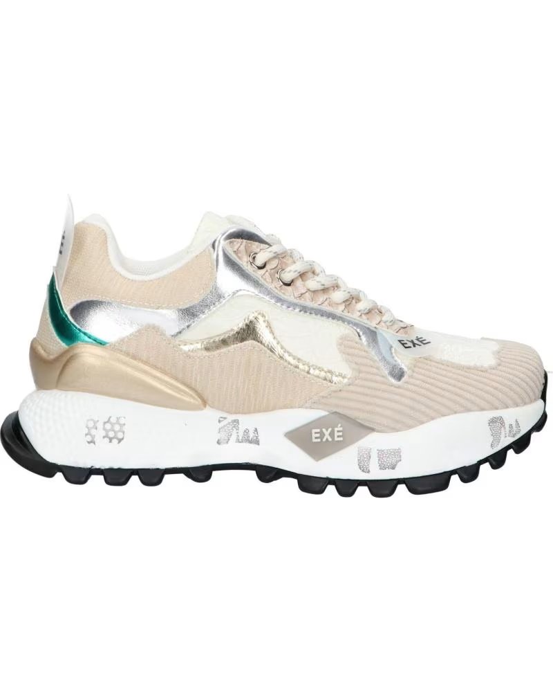 EXE ZAPATILLAS MUJER EXE MODELO D190608 13B COLOR BEIS BEIGE