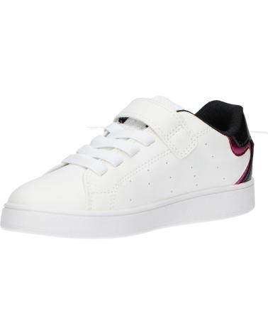 GEOX J36LRA 0BCKC J ECLYPER C0404 WHITE BLACK