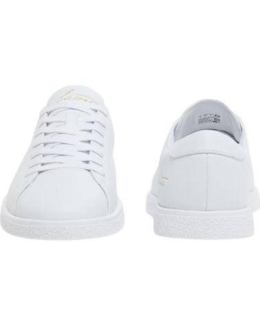 ZAPATILLAS LACOSTE LINECOUR HOMBRE PIEL BLANCO