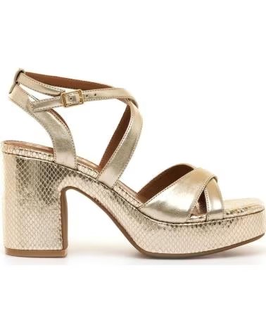 MTNG Sandalias de Tacon Mujer Mustang 56649 Oro DORADO