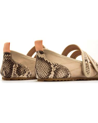 ZAPATILLAS MTNG 56339 MUJER DOBLE TIRA BEIGE BEIGE