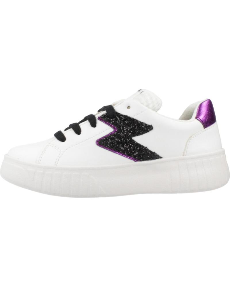 GEOX ZAPATILLAS J MIKIROSHI GIRL NIÑA BLANCO PÚRPURA C1238 C1238