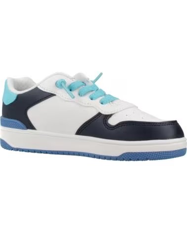 GEOX ZAPATILLAS J WASHIBA BOY NIÑO BLANCO AZUL C1343 C1343