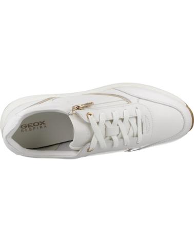 GEOX D CRISTAEL ZAPATILLAS CASUAL MUJER BLANCO C1000 C1000