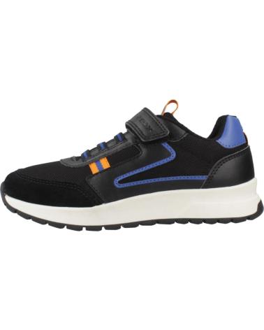 GEOX ZAPATILLAS J BREEZEE BOY NIÑO CIERRE VELCRO NEGRO C0245 C0245