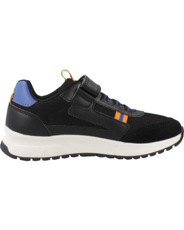 GEOX ZAPATILLAS J BREEZEE BOY NIÑO CIERRE VELCRO NEGRO C0245 C0245