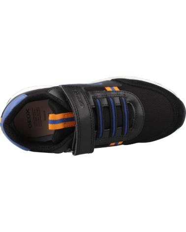 GEOX ZAPATILLAS J BREEZEE BOY NIÑO CIERRE VELCRO NEGRO C0245 C0245