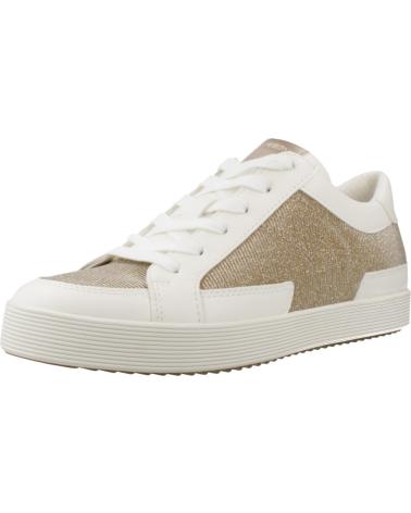 GEOX ZAPATILLAS MUJER MODELO D BLOMIEE COLOR ORO C2L1Q