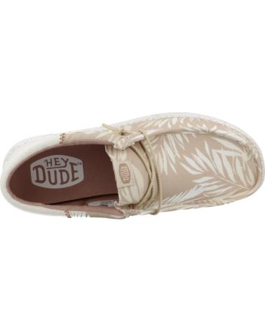 HEY DUDE ZAPATILLAS HOMBRE MODELO WALLY FUNK PSYCH COLOR MARRON CLARO WODEGRT