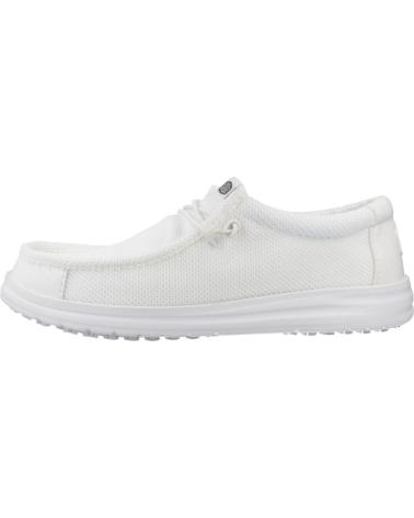 HEY DUDE ZAPATILLAS HOMBRE MODELO WALLY WORK CE COLOR BLANCO WHITE