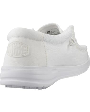 HEY DUDE ZAPATILLAS HOMBRE MODELO WALLY WORK CE COLOR BLANCO WHITE