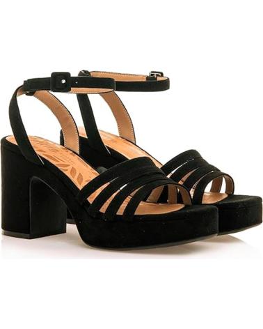 MTNG 50658 SANDALIAS DE TACON MUJER NEGRO