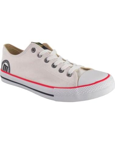 MTNG 15380 ZAPATILLAS DE LONA HOMBRE BLANCO