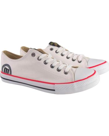 MTNG 15380 ZAPATILLAS DE LONA HOMBRE BLANCO