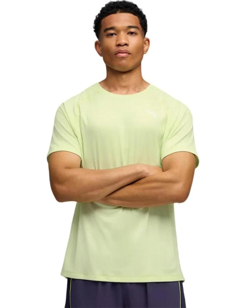 CAMISETA PUMA RUN VELOCITY 526600 PARA HOMBRE VERDE CLARO