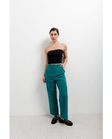 PANTALÓN CULOTTE TIRO ALTO PUNTOSALAO MUJER VERDE VARIOS COLORES