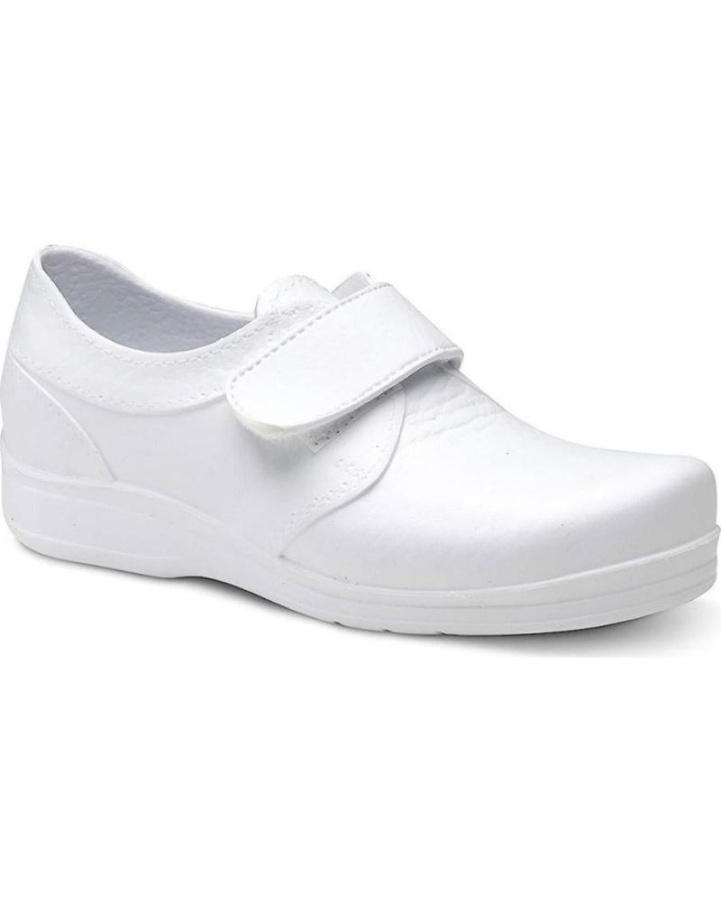 FELIZ CAMINAR ZUECOS MUJER FLOTANTE VELC BLANCO