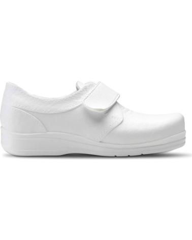 FELIZ CAMINAR ZUECOS MUJER FLOTANTE VELC BLANCO