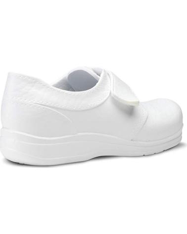 FELIZ CAMINAR ZUECOS MUJER FLOTANTE VELC BLANCO