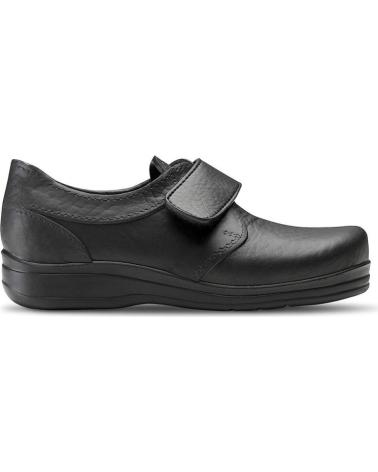 FELIZ CAMINAR ZUECOS MUJER FLOTANTE VELC NEGRO