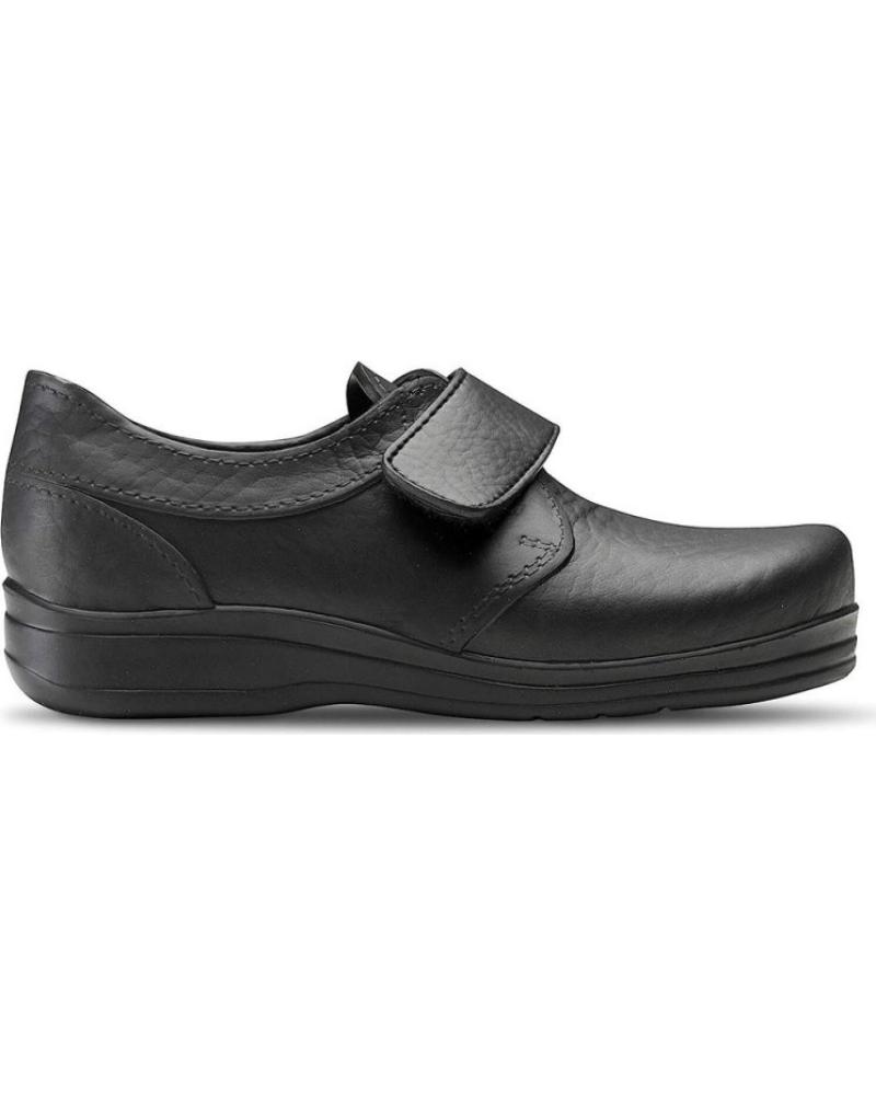 FELIZ CAMINAR ZUECOS MUJER FLOTANTE VELC NEGRO