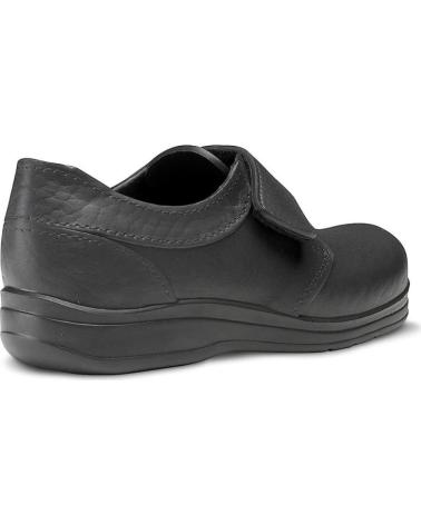 FELIZ CAMINAR ZUECOS MUJER FLOTANTE VELC NEGRO