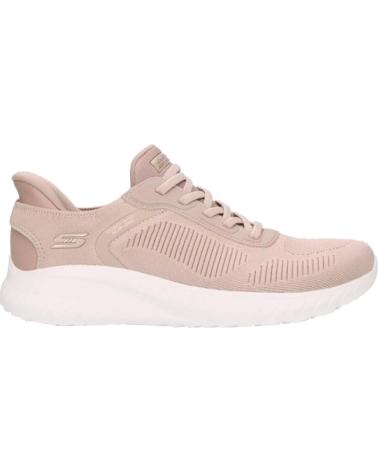 SKECHERS ZAPATOS ZAPATOS MUJER ZAPATILLAS BAJAS MODELO BOBS SQUAD COL BEIGE