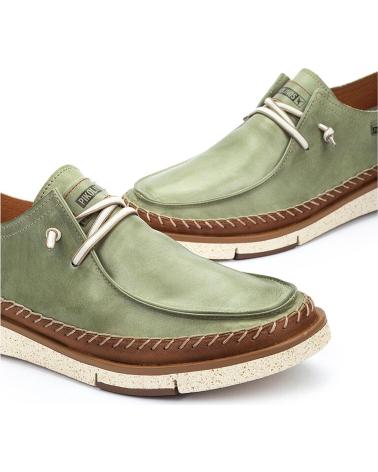 PIKOLINOS M6L-4274C1 SAN JUAN ZAPATOS MOCASINES HOMBRE VERDE MENTA MINTGREEN