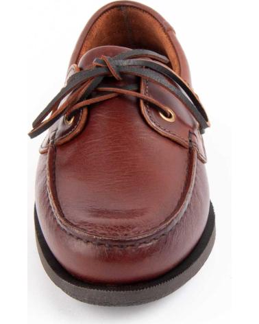 NÁUTICOS DE PIEL PURAPIEL PURANAUTIC10S PARA HOMBRE BROWN