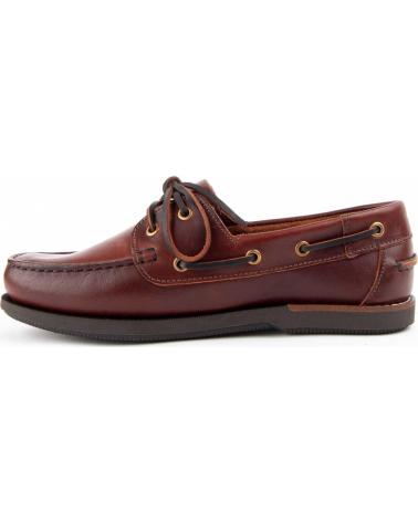 NÁUTICOS DE PIEL PURAPIEL PURANAUTIC10S PARA HOMBRE BROWN