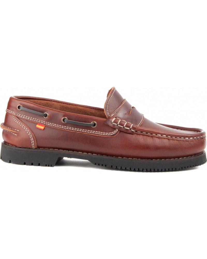 MOCASINES PURAPIEL PURANAUTICANTANT HOMBRE PIEL MARRÓN BROWN