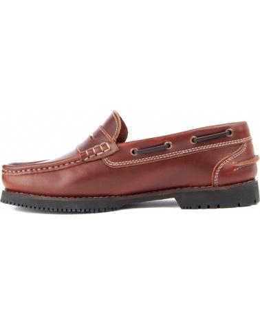 MOCASINES PURAPIEL PURANAUTICANTANT HOMBRE PIEL MARRÓN BROWN