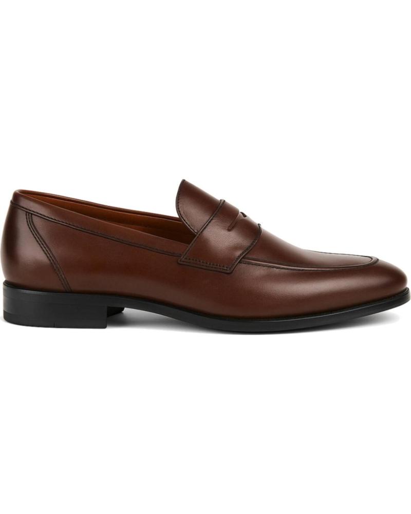 MOCASINES DUCA DI MORRONE LEONEPELLE PIEL HOMBRE MARRÓN BROWN