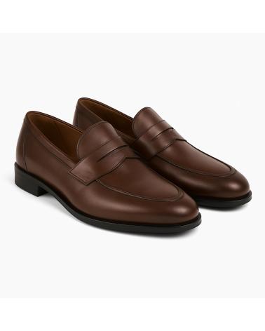 MOCASINES DUCA DI MORRONE LEONEPELLE PIEL HOMBRE MARRÓN BROWN