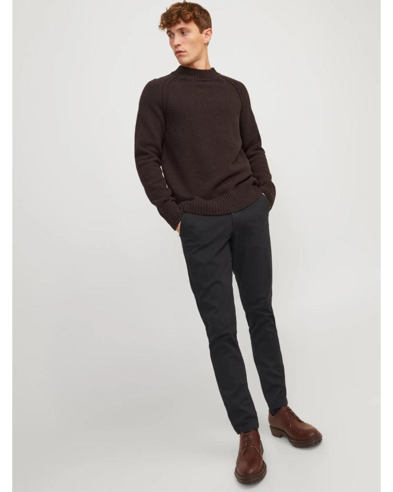 PANTALÓN CHINO JACK & JONES 12174152 HOMBRE NEGRO NEGRO