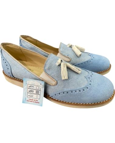 YOWAS MOCASÍN LINO CEREMONIA 20326 CELESTE VARIOS COLORES