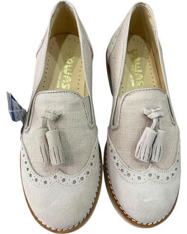 MOCASÍN YOWAS 20326 LINO BEIGE PARA COMUNIÓN VARIOS COLORES