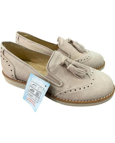 MOCASÍN YOWAS 20326 LINO BEIGE PARA COMUNIÓN VARIOS COLORES