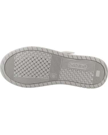 GEOX J PERTH BOY ZAPATILLAS NIÑOS CIERRE VELCRO BLANCO C1236