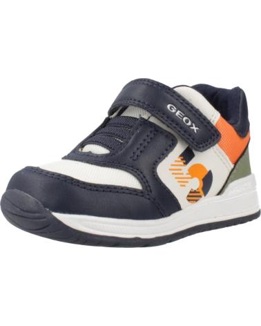 GEOX B RISHON BOY ZAPATILLAS CASUAL INFANTIL AZUL CF47R CF47R