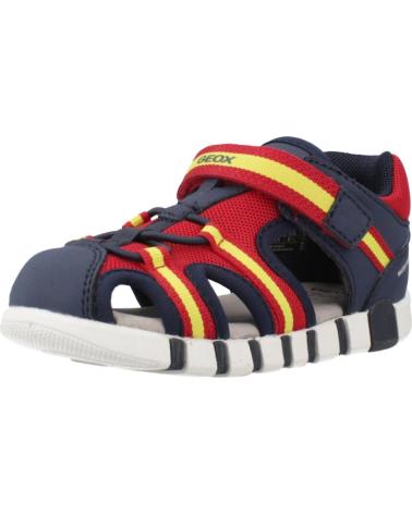 GEOX SANDALIAS B SANDAL IUPIDOO BOY NIÑO MODELO C0735 ROJO C0735