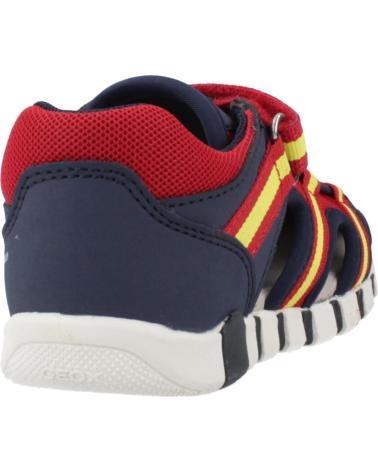 GEOX SANDALIAS B SANDAL IUPIDOO BOY NIÑO MODELO C0735 ROJO C0735