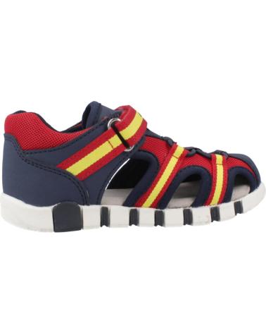 GEOX SANDALIAS B SANDAL IUPIDOO BOY NIÑO MODELO C0735 ROJO C0735