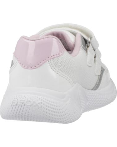 GEOX ZAPATILLAS SPRINTYE GIRL C0007 BLANCO VELCRO NIÑA C0007