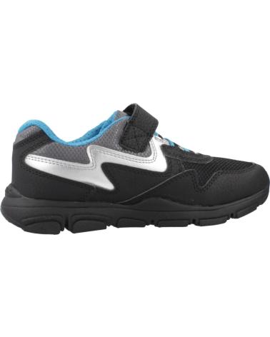 GEOX ZAPATILLAS J NEW TORQUE BOY CIERRE VELCRO NEGRO C0052