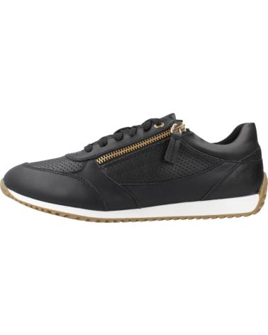 GEOX ZAPATILLAS D CALITHE MUJER CIERRE CREMALLERA NEGRO C9999