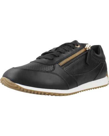 GEOX ZAPATILLAS D CALITHE MUJER CIERRE CREMALLERA NEGRO C9999